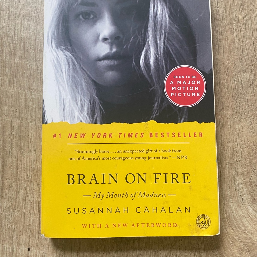 Brain on Fire by Susannah Cahalan - Yellow Cover